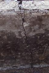 Exterior Foundation Crack Revealed