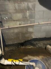 Crawl Space During Inspection