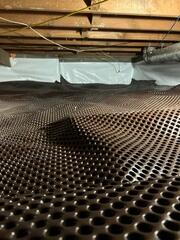 Drainage Matting Installed