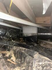 Crawl Space Before Project