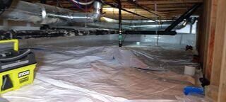 A Complete CleanSpace© Transformation For A Damp Crawl Space In Anchorage, AK