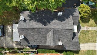 Aerial View of New Roof in Fort Thomas, KY