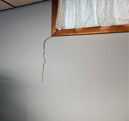 Interior Foundation Crack