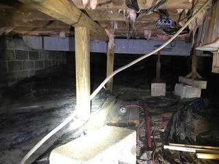 Crawl Space Support Repair in California,MD
