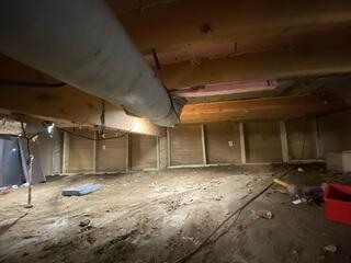 Crawl Space Debris Removal