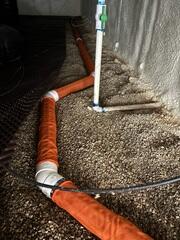 StarPipe in crawl space