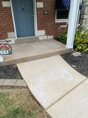 The PollyLEVE™ raises the concrete slabs to create a leveled and smooth surface. NexusPro™
joint sealant to seal off the gaps.