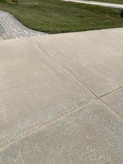 Driveway (Top right side)