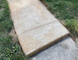 Walkway (bottom of walkway)