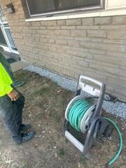 Front side of the house