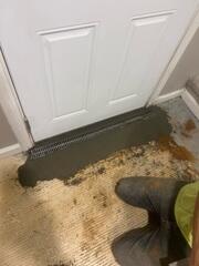 The TrenchDrain™ is designed to effectively capture surface water at stairways, doorways, and along other openings.