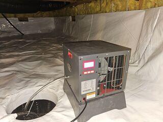 The CleanSpace© Solution For A Moldy Crawl Space In New Meadows, ID