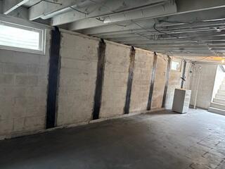 Bowing Basement Walls in Whitehouse Station, NJ