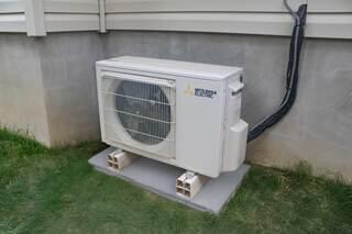 Closeup of electrical unit
