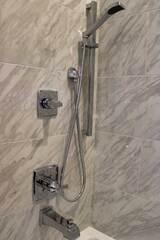 Close Up of Shower Controls