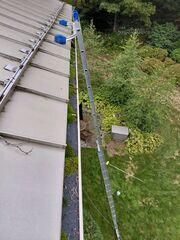Metal Roof, Asphalt Roof, Gutter Guards cleaned and Cupola cleaning in Wilton, CT