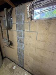 Bowing Basement Walls in Moorestown, NJ