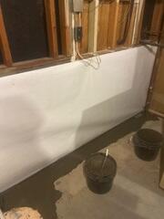 WaterGuard™ drains water from beneath your basement floor to keep your home dry and safe.