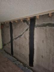 Foundation Wall Support in Edmonton, AB