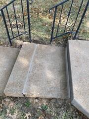 Sunken concrete doesn't have to be permanent-PolyLevel™ lifts it back to its original level quickly and efficiently.