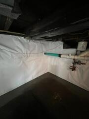 Vapor Barrier and Perimeter Drainage System