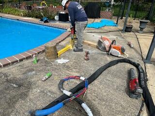 During PolyLevel Install