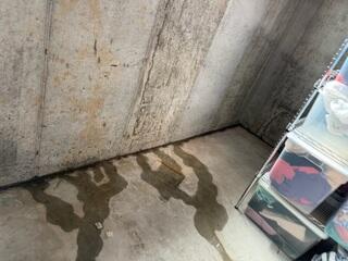 WaterGuard™ captures water seepage along the basement walls and floor and channels it away.