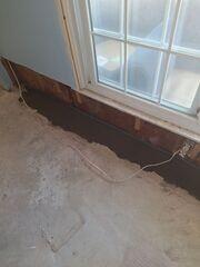 WaterGuard™ collects water along the basement walls and floor joint to prevent leaks.