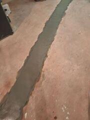 WaterGuard™ collects water along the basement walls and floor joint and channels it to the sump.