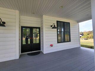Porch after cleaning