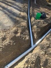 Extended Downspout