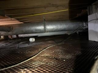 Drainage Matting Installed
