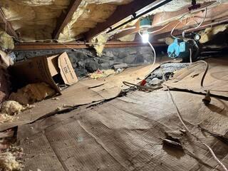 A Dirt Crawl Space