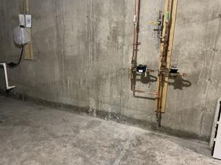 Cold Joint Water Seepage