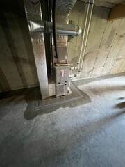 Surface Drainage Around Basement Utilities