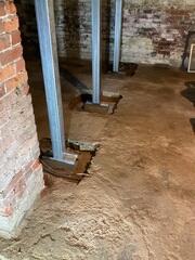 SmartJack Base Concreted into Foundation