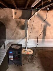 SaniDry Sedona Dehumidifier & SuperSump Plus Sump Pump