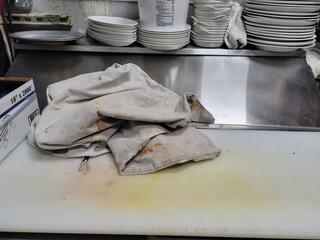 Dirty Rags Scattered Around