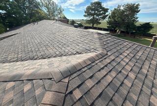 Completion of shingle application