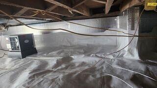 Encapsulated Crawl Space in Bethel, OH