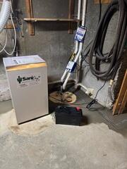Sump Pump and Dehumidifier