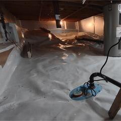 Installation de la membrane CleanSpace et du SmartDrain