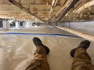 Complete Crawl Space Encapsulation