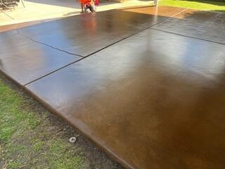 Concrete Patio Lifted and Sealed with NexusPro