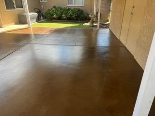 Fully Restored Concrete Patio in Riverside, CA