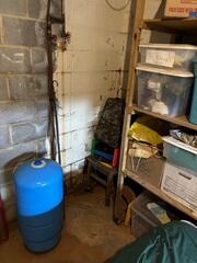 Water Stains on the Ground and Wall