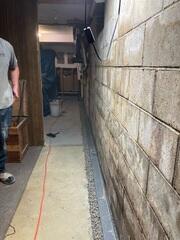 Basement Perimeter Drainage System
