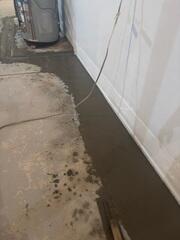 WaterGuard was installed around the perimeter of the basement to capture all leaks and direct them to the sump pump for removal.