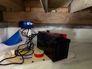 Sump Pump System with Battery Backup - Jacksonville, FL