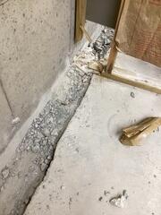 Basement Floor Chipping